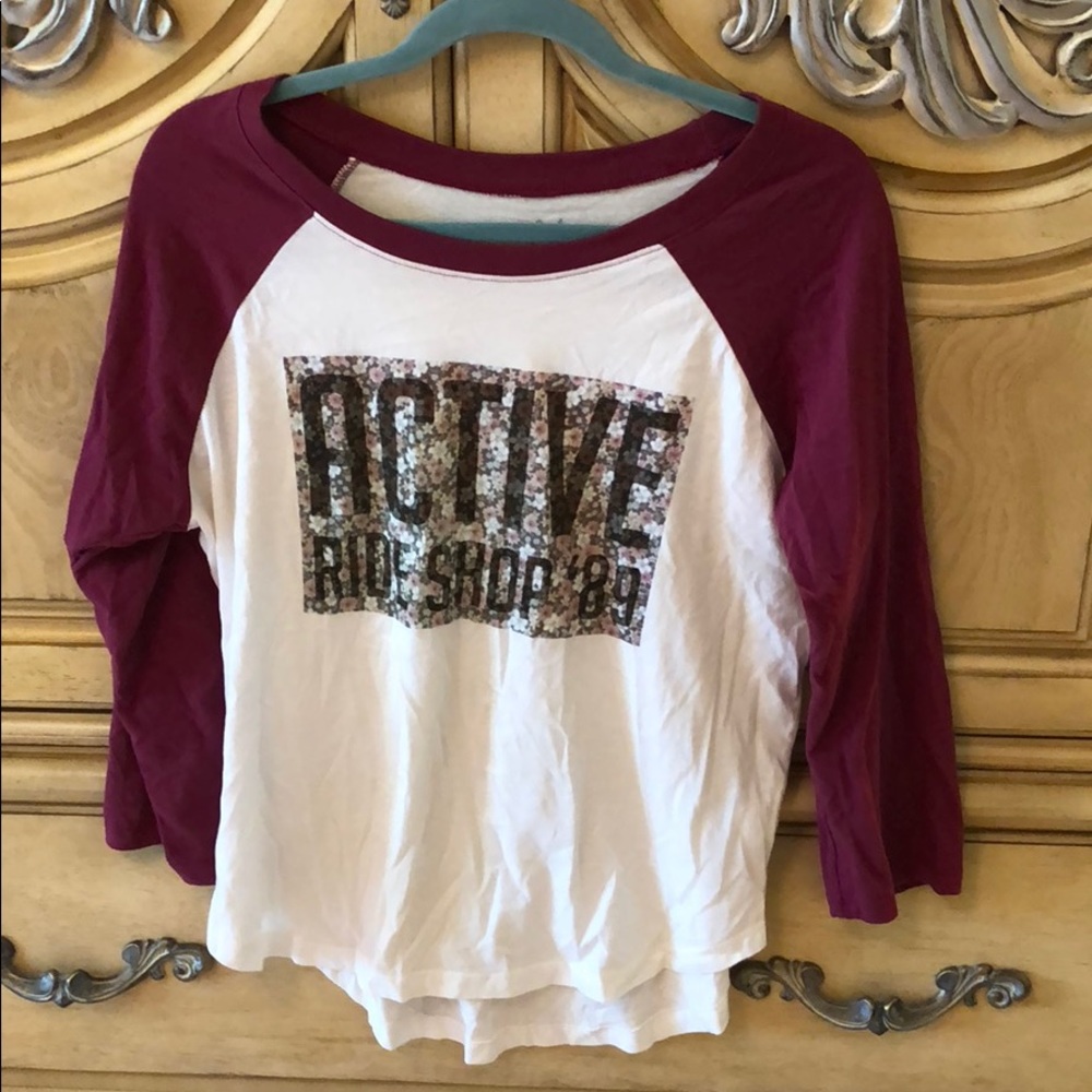 Active baseball T shirt